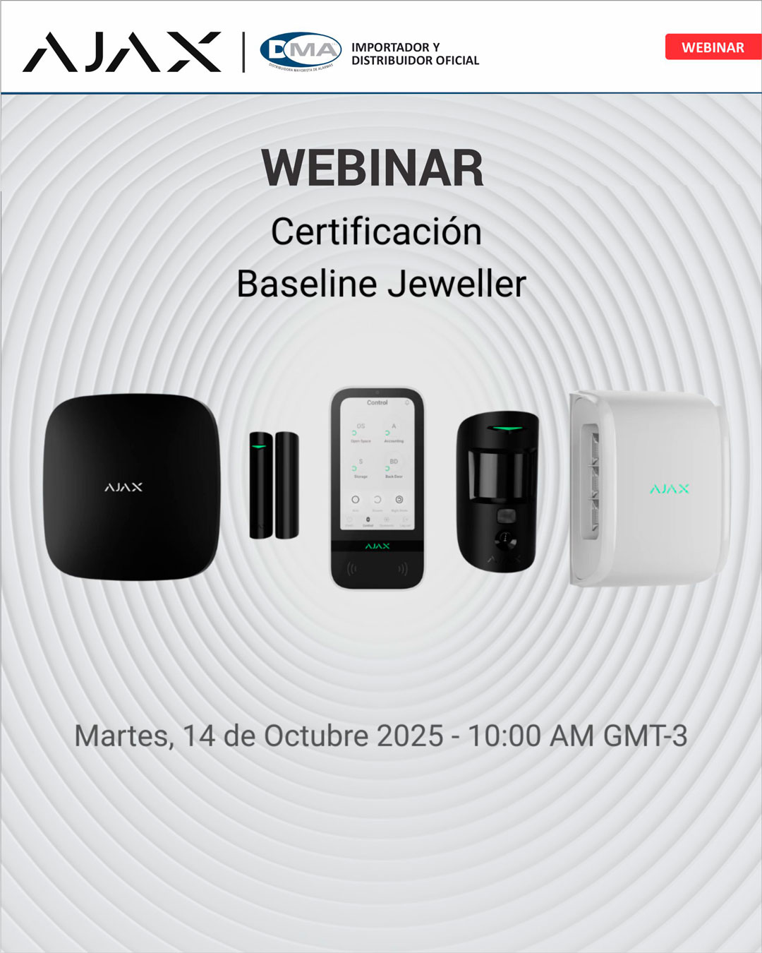 Webinar Ajax: Línea de productos Baseline