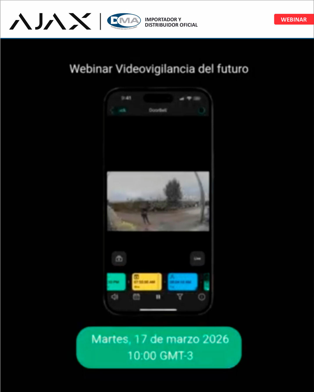 Webinar Ajax : Videovigilancia del futuro
