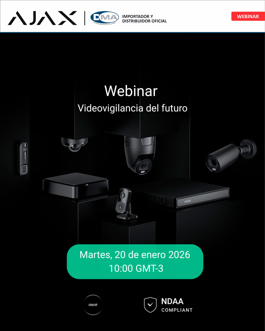 Webinar Ajax : Videovigilancia Soluciones Profesionales