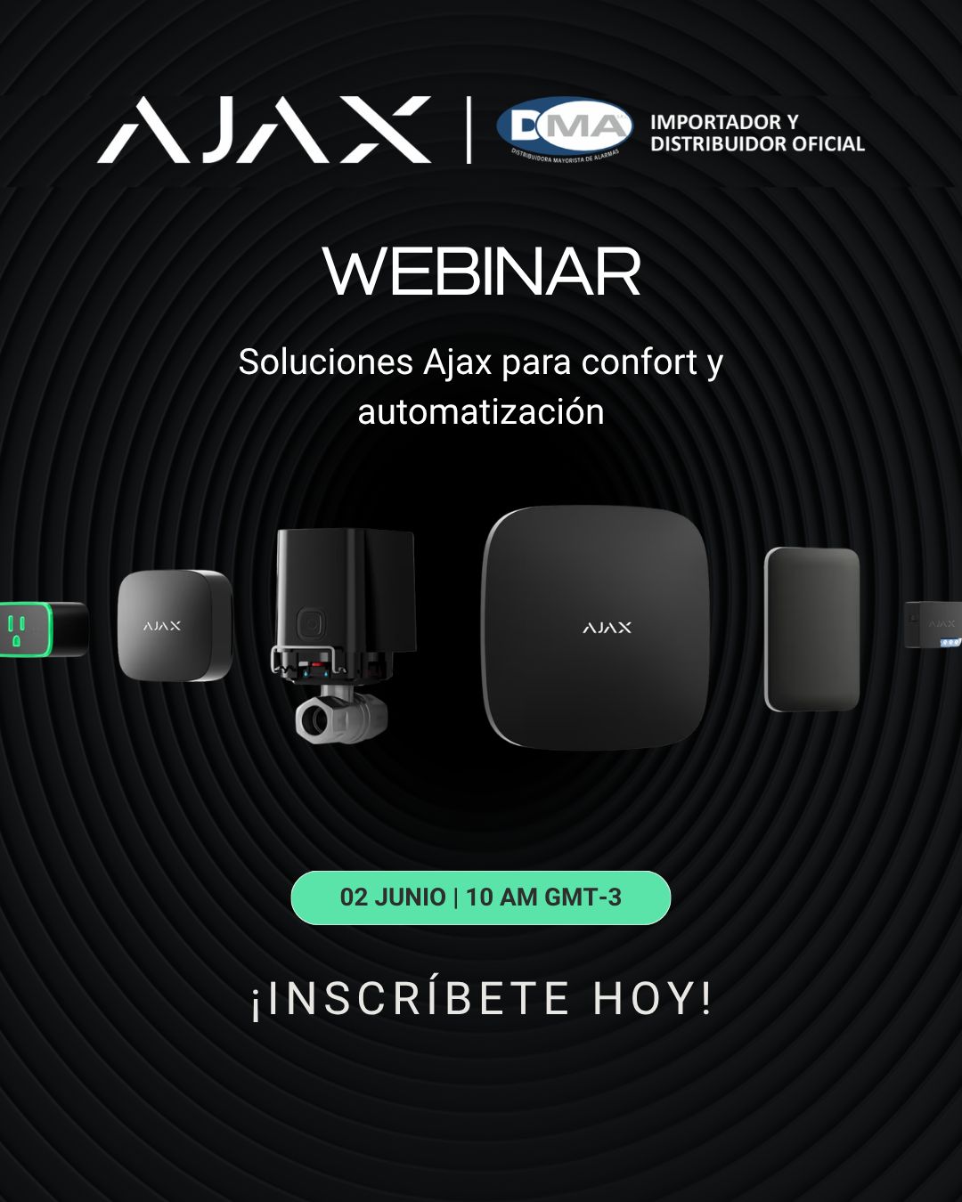 Webinar Ajax - Soluciones Ajax para confort y automatización
