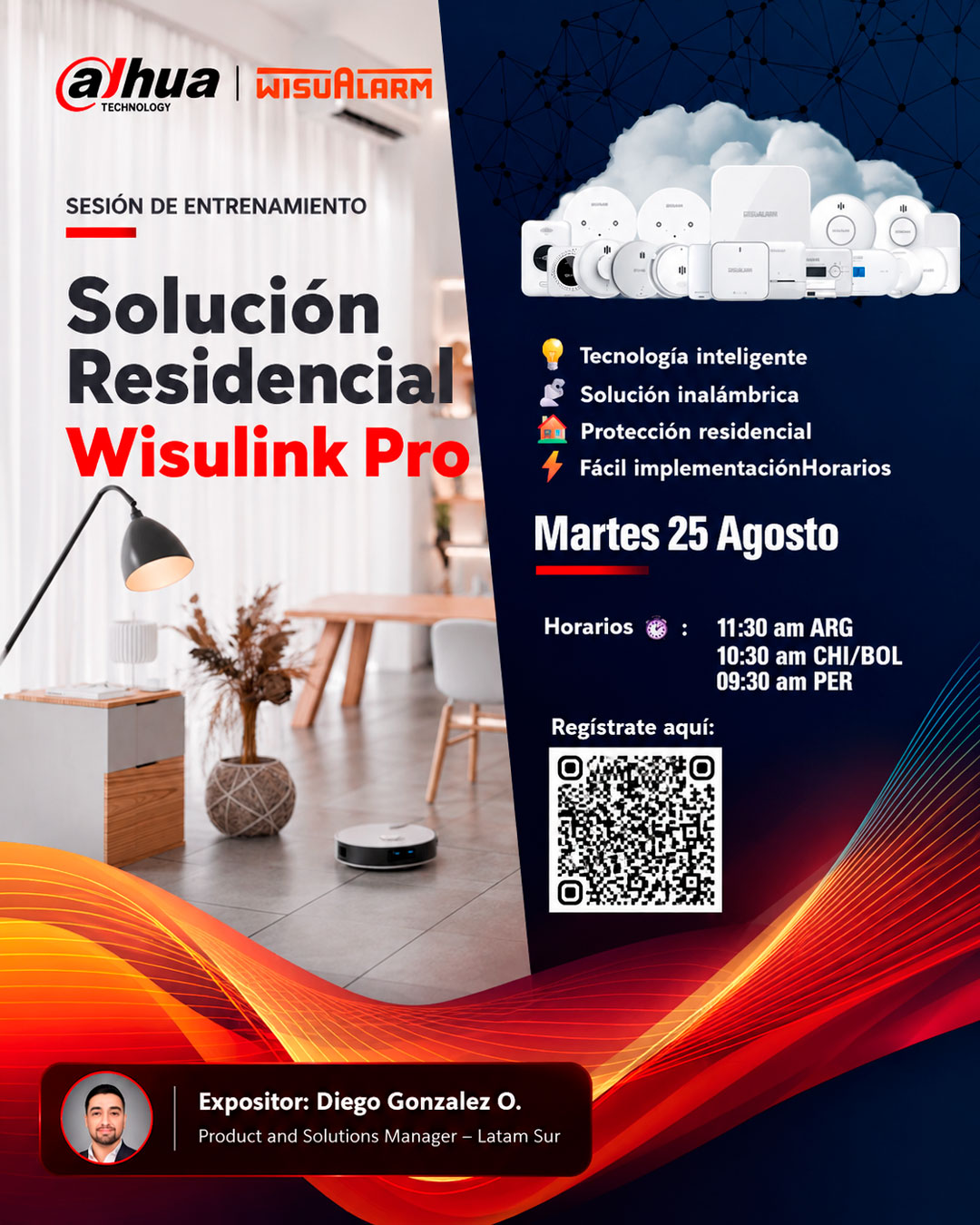 Webinar Wisualarm - Solución residencial Wisulink Pro